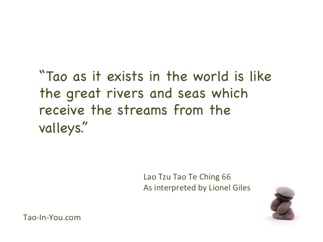 lao tzu tao te ching 66 